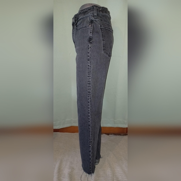 A Madewell The Curvy Perfect Vintage Straight Jean Lunar Wash - Picture 3 of 9